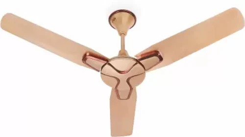 Diamond Premium Satin Gold Ceiling Fan - 1200mm Sweep, Copper Winding, 46W, 865 RPM | 3 Blades, Electrical, Ceiling Installation