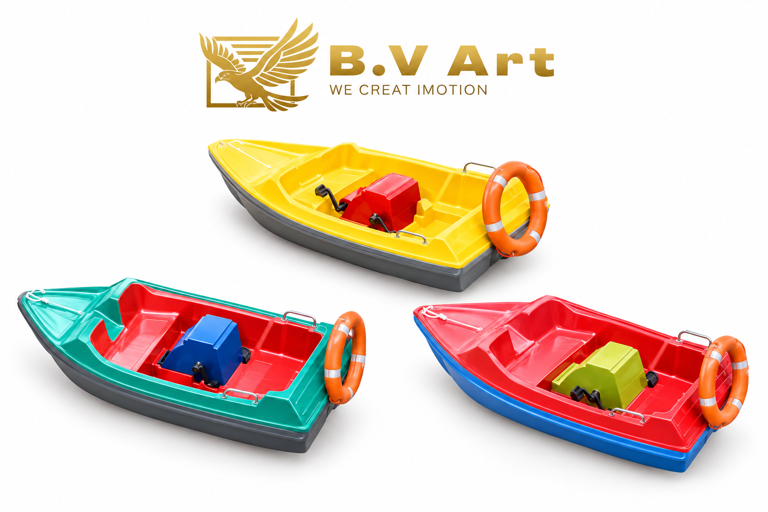 Double Setter Paddle Boat