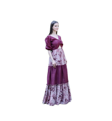 Half Sleeve Western Dresses
