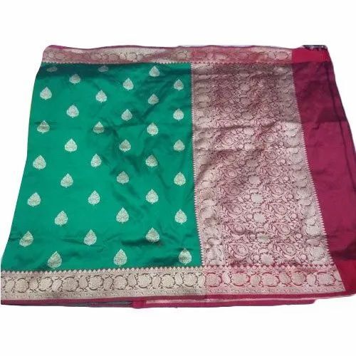 Ladies Katan Silk Party Wear Saree
