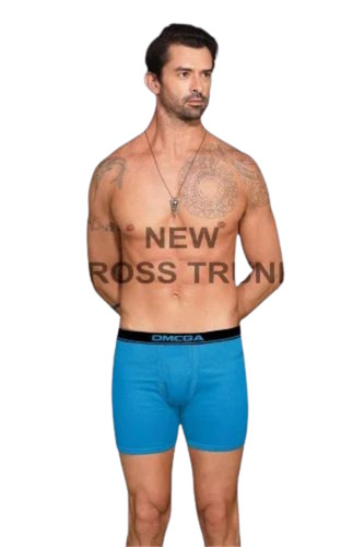Men Blue Trunk Underwear