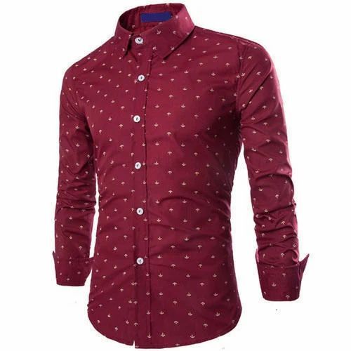 Men Full Sleeves Printed Shirt