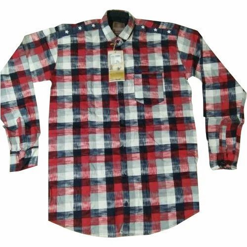 Men Readymade Check Shirt