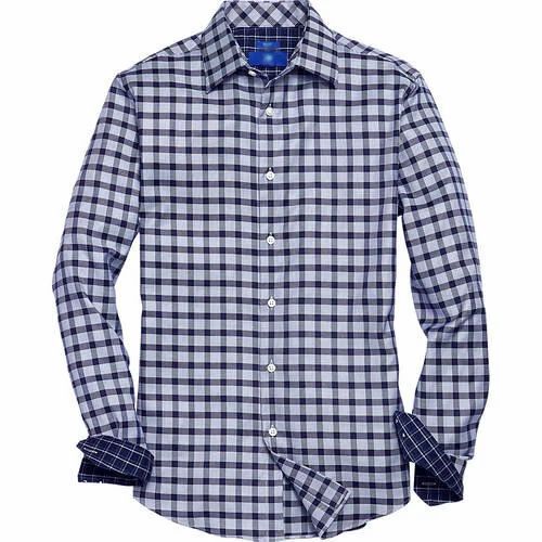 Men Regular Fit Check Shirt