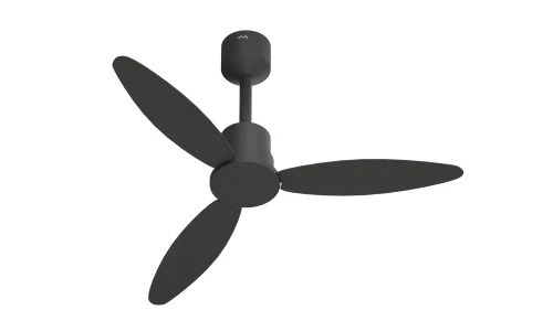 Rally Enzo Black Ceiling Fan - 400 RPM, 32W, 230V, 5 Years Warranty | 3 Blades, 230 CMM Air Delivery, 5 Star Rating