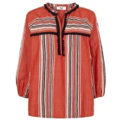 Striped Trendy Tops