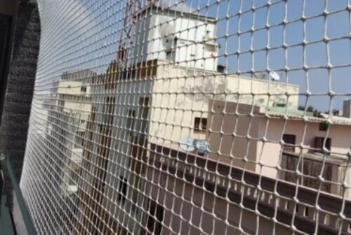 White HDPE Bird Net
