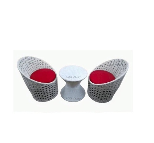 Wicker Balcony Table Chair Set