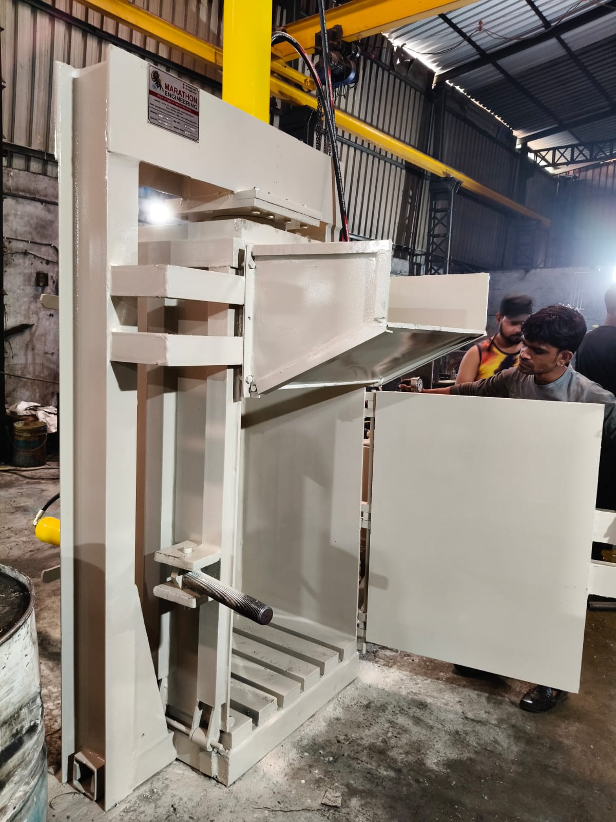 30 Ton Mild Steel Hydraulic Bale Press