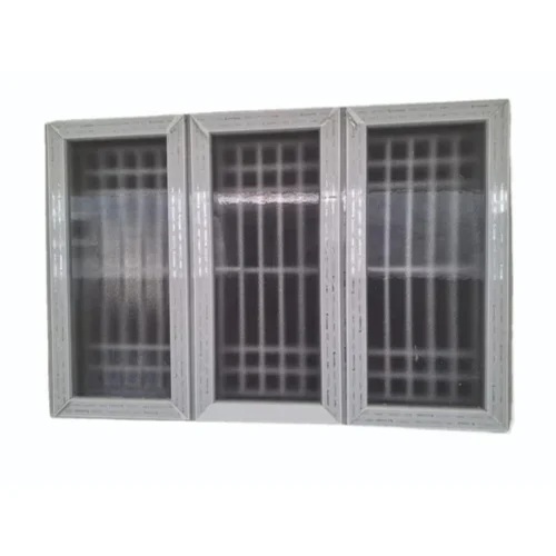 4 Feet Upvc Glass Hinged Window