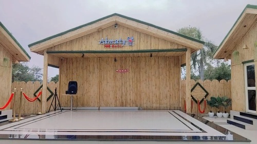 6 Feet Bamboo Partition