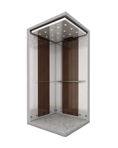 Brown Glass Passenger Elevator