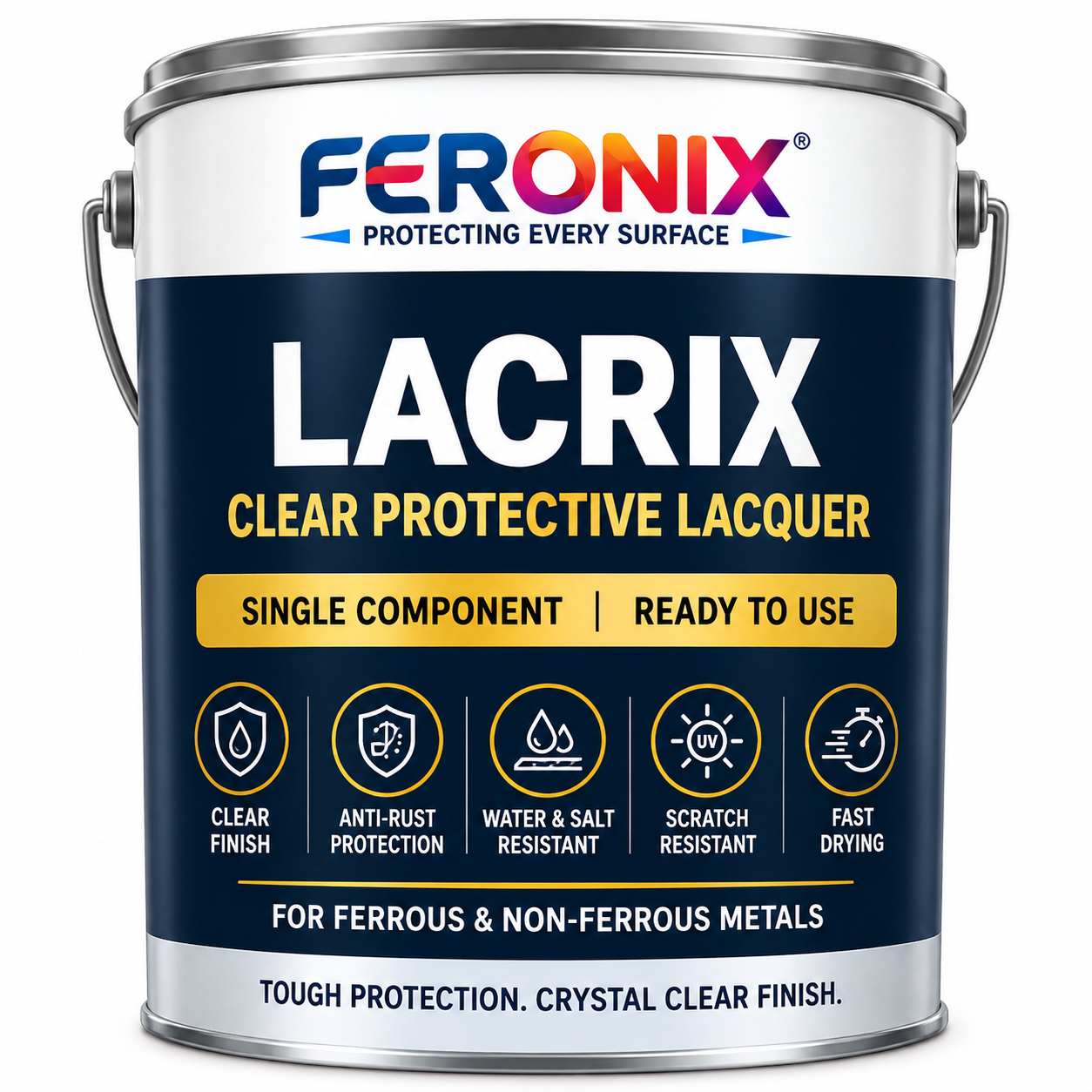 Feronix Lacrix Clear Protective Lacquer - Application: Ready-To-Use Single Component Coating