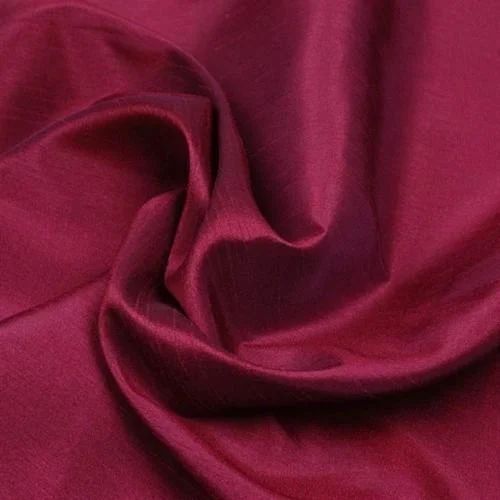 Maroon Polyester Taffeta Fabric