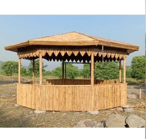 Octagonal Bamboo Gazebo