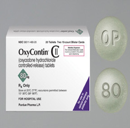 Oxycontin 80 mg 50 tablets 