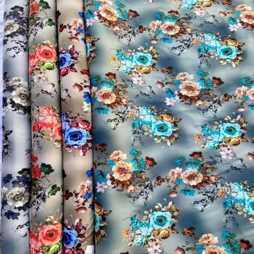Satin Digital Printed Fabric
