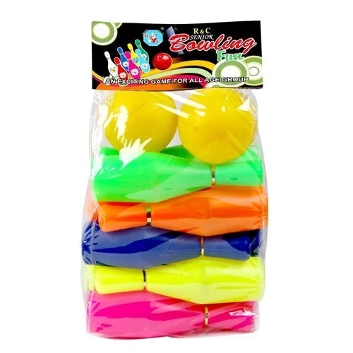 Senior Plastic Bowling Pins Set