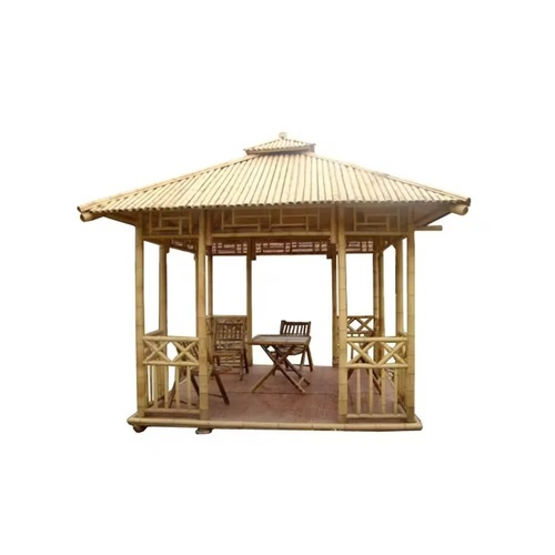 Square Bamboo Gazebo