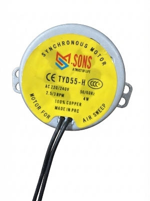 Synchronous Motor - Color: Yellow