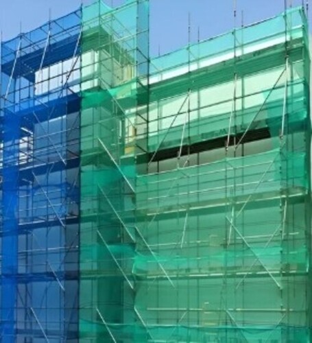 Virgin Pp Single Layer Construction Safety Net