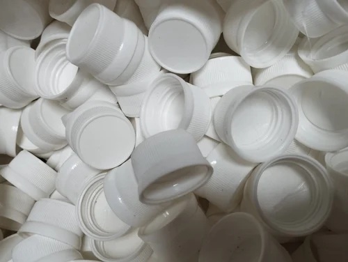 White Plastic Bottle Cap