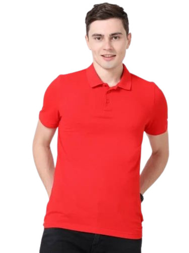 220 Gsm Men V Neck T Shirt