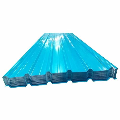 Blue Rectangular Roofing Sheet