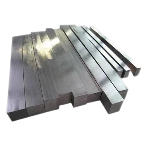 Grey 316 Stainless Steel Square Bars - 110mm Diameter, Silver, Corrosion Resistant | Fine Finished, Durable, Recyclable