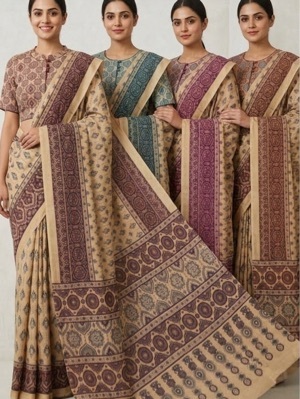 Ligthweight Silk Georgette Sarees