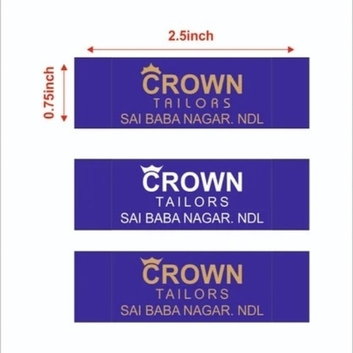 PRINTED GARMENT LABEL