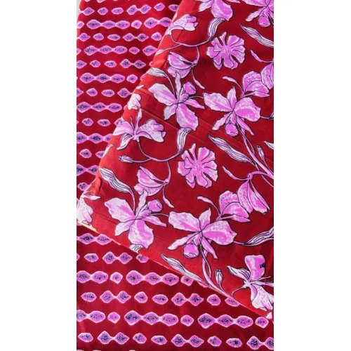 Sanatan Art Floral Print Fabrics
