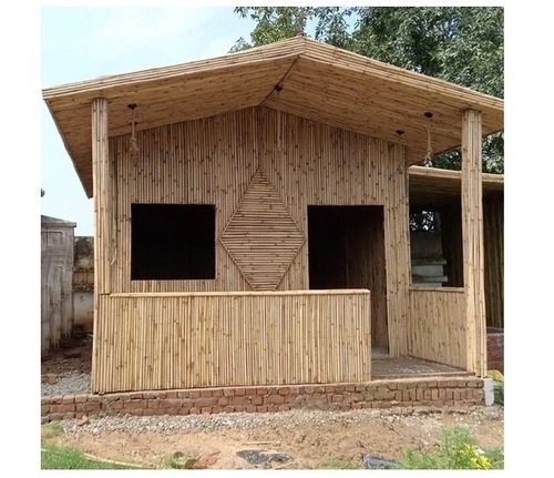 Semi Finished Beach Bamboo Huts