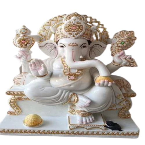 50inch Marble Ganesh Statue