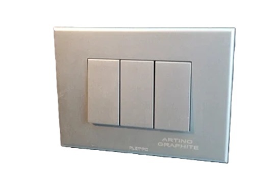 Artino Electric Switch - Plastic, All Sizes, Multi Color | Durable, Smooth Operation, Secure Wiring, Easy Installation