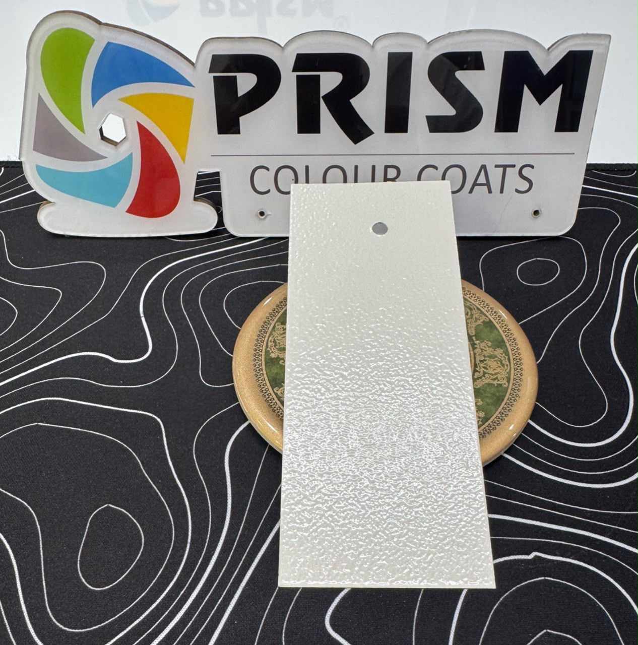 Broken White Structure Finish Powder Coating Powder - Electrostatic Spray, Textured White, Durable Decorative Coating
