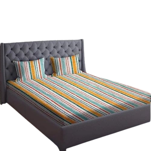 Designer Pure Cotton King Size Bed Sheet