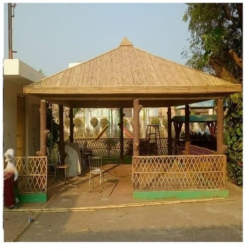 Garden Bamboo Huts