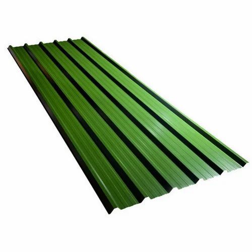 Green Rectangular Roofing Sheet