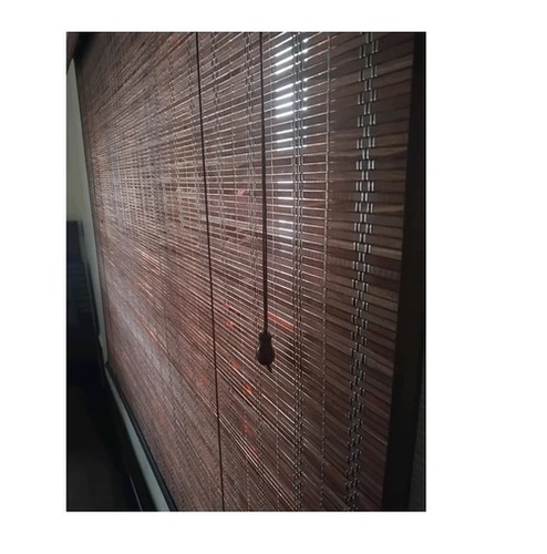 Indoor Wooden Roll Blinds