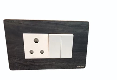 Multi Color Electric Switch - Plastic Material, Compact Size | Smooth Operation, Secure Wiring, Easy Installation