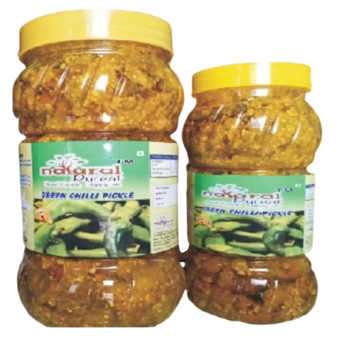 Natural Green Chilli Pickle