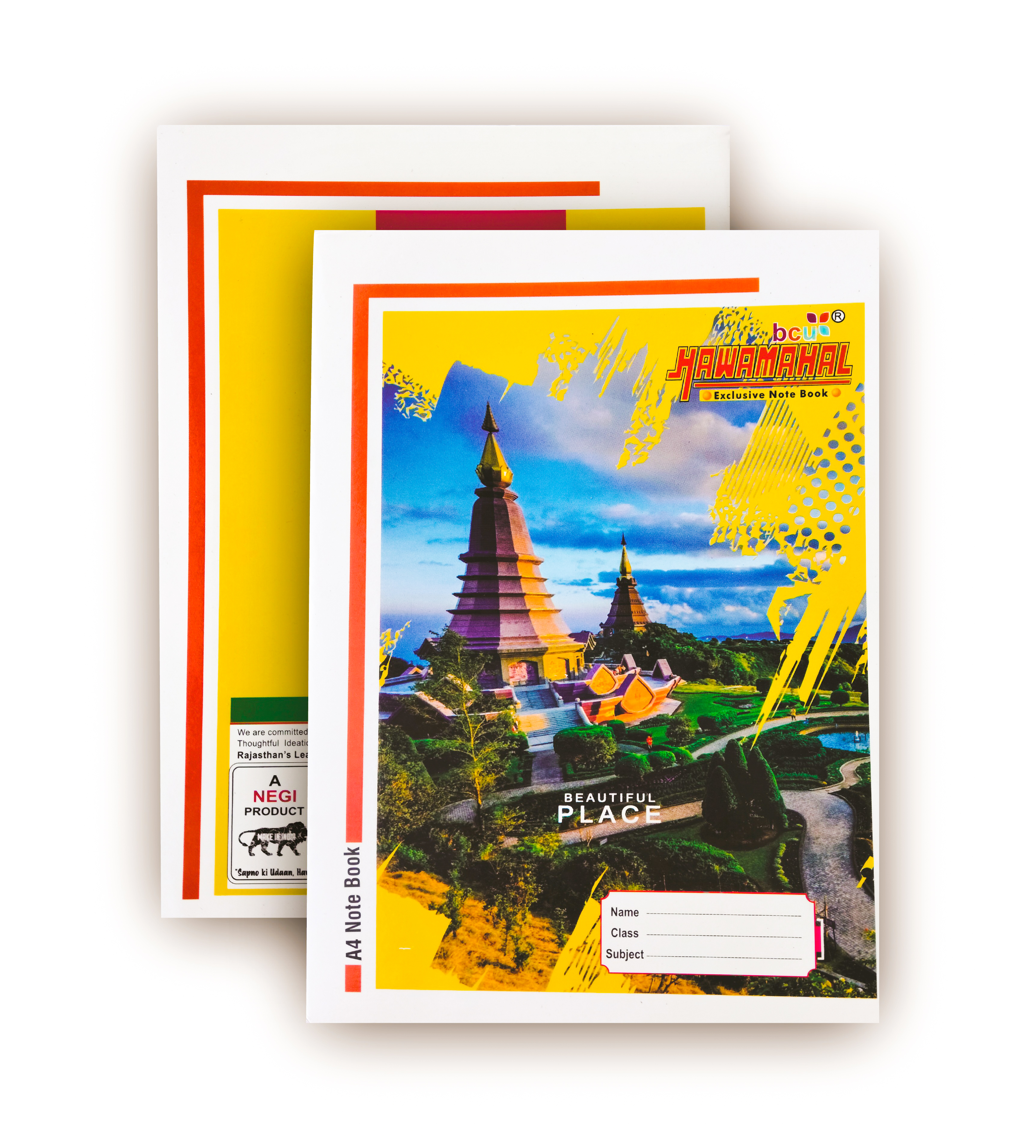 Notebook for 1st to 10th class