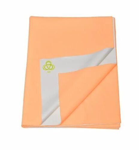 Orange Color Baby Quick Dry Sheet