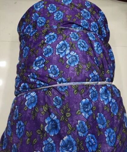 Printed Blue Nighty Fabric