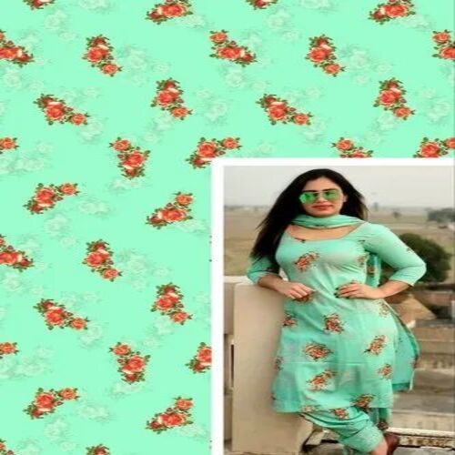 Rayon Printed Fabric
