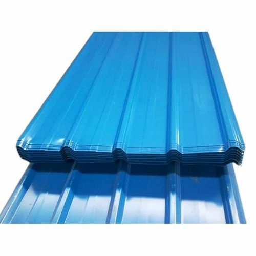 Rectangular Blue Roofing Sheet