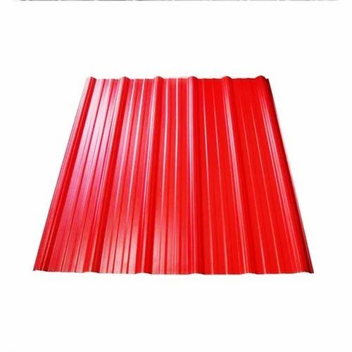 Red Colour Coated Roofing Sheet