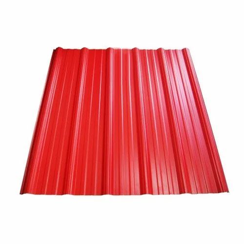Red Colour Coated Roofing Sheets