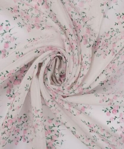 Shining Printed Crepe Fabric